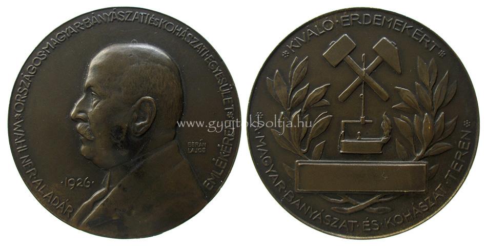 Ber�n Lajos: OMBKE Wahlner Alad�r Eml�k�rem 1926